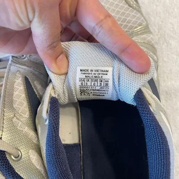 Reebok Men's Zigtech Running Sneakers Athletic Lace Up Walking Shoes Size 10 - Picture 7 of 10